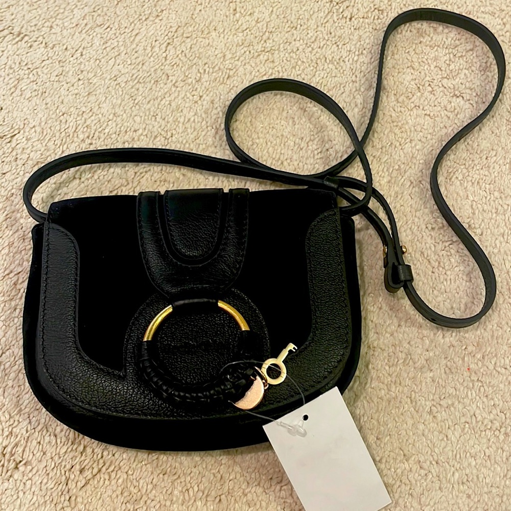 See by Chloé black mini Hana bag